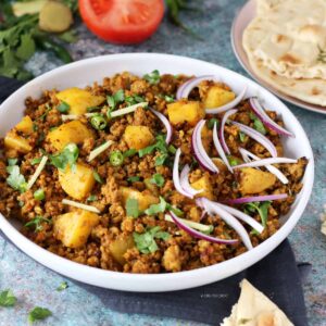Aloo keema/Aloo Lamb