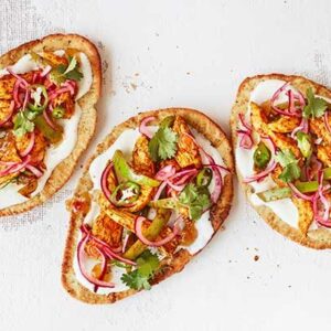 Chicken Tikka on Naan