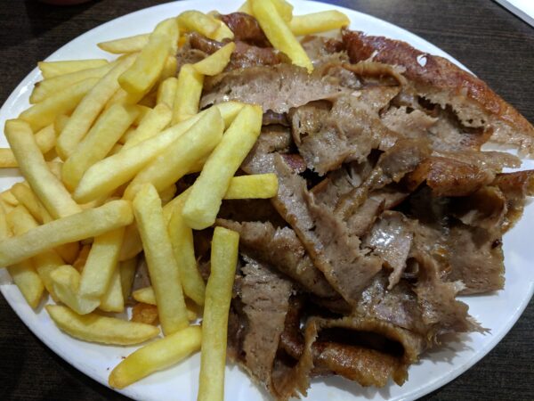 Donner & Chips Meal