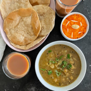 Halwa Channa Puri